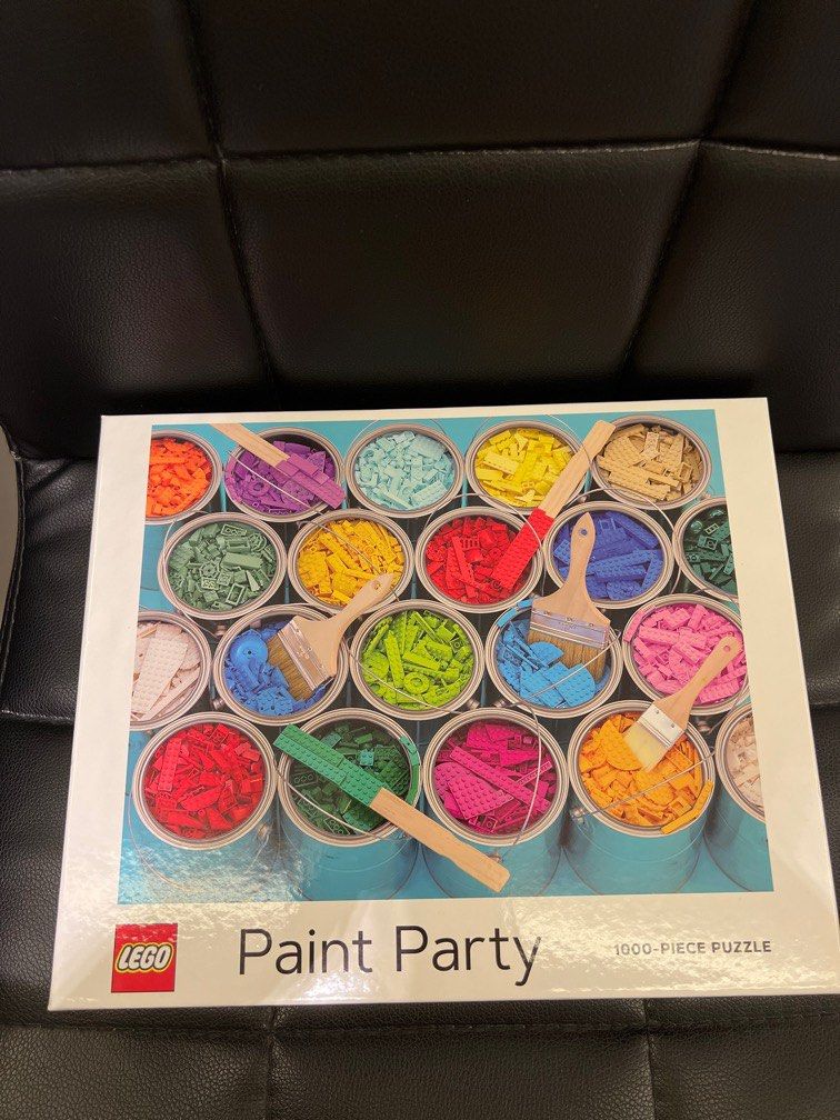 Lego jigsaw puzzle paint party outlet