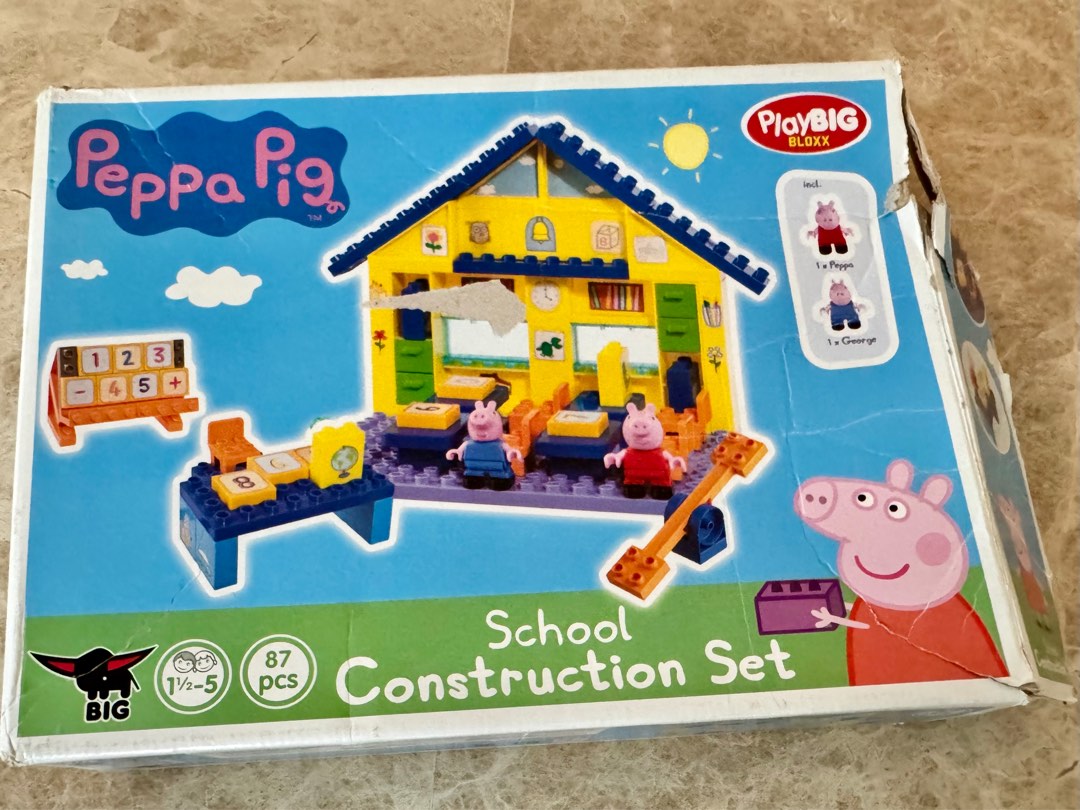 Peppa pig clearance lego school