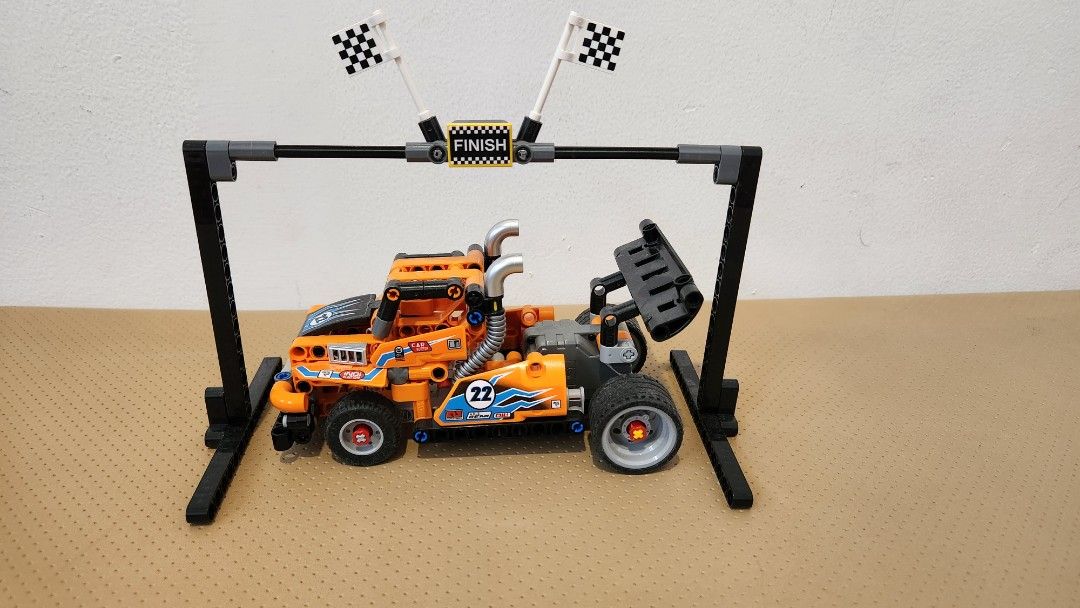 Lego technic 42014 truck pull back