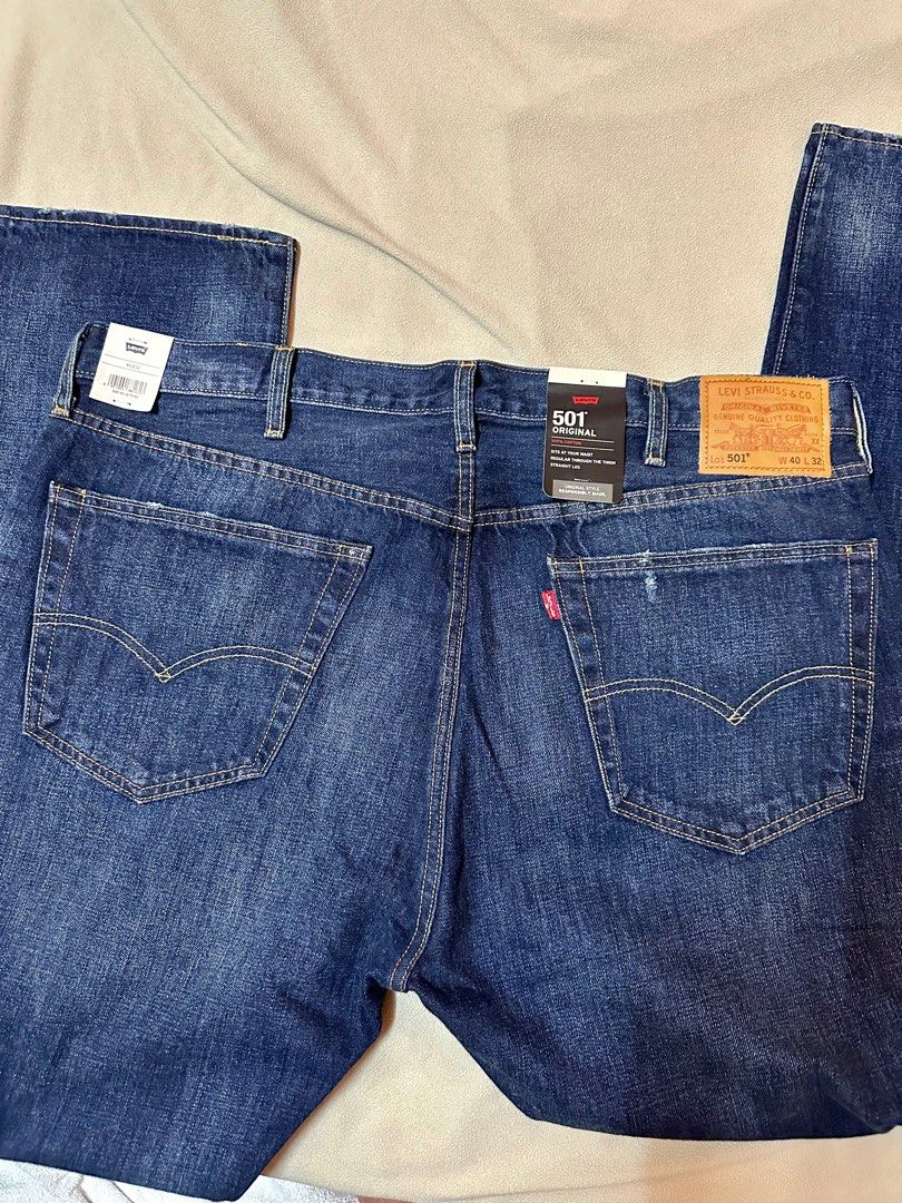 Levis 501., Men's Fashion, Bottoms, Jeans on Carousell