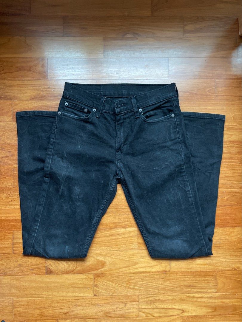 Levi s Black 511 Slim Fit Jeans W29L32 Men s Fashion Bottoms