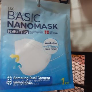 L&G Basic Nano Mask N95 / FFP2 facemask face