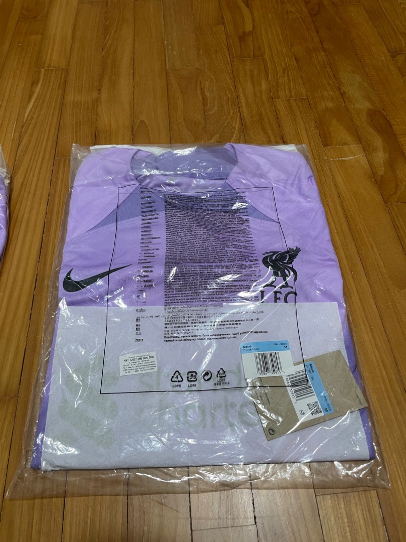 Liverpool Lilac Soft V Neck Tee main image 1