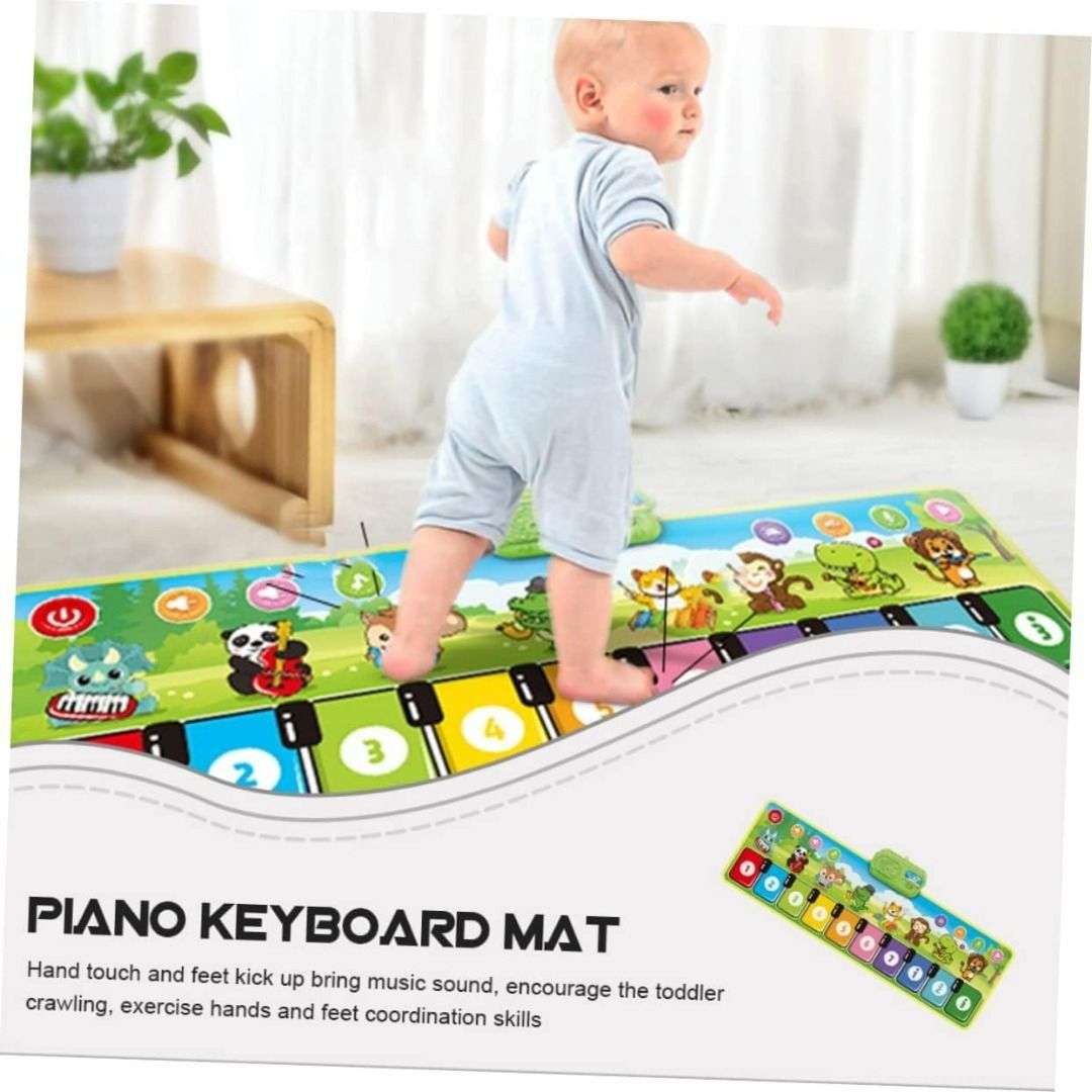 Lobyoh Baby Piano Mat with 38 Sounds Musical Toys Floor Piano