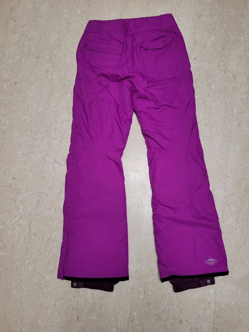 Girls purple 2024 snow pants