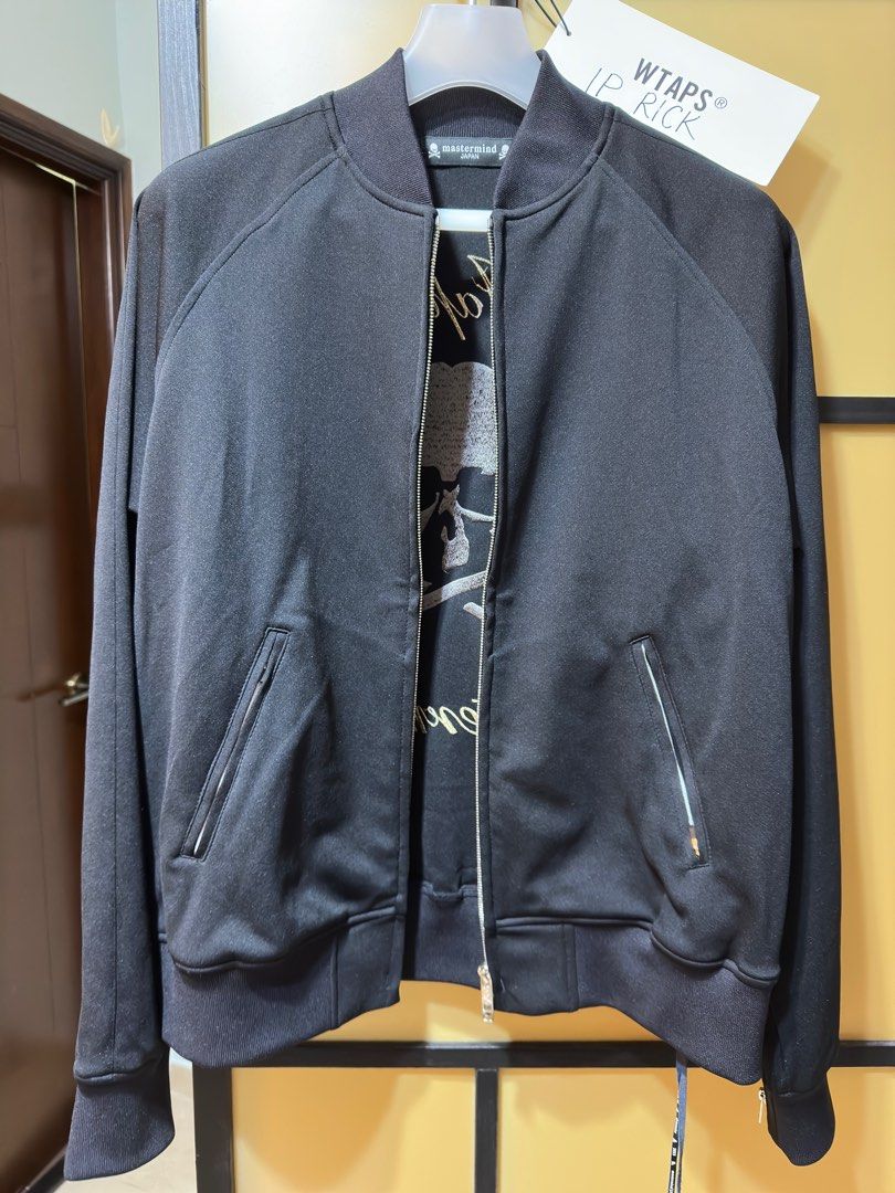mastermind JAPAN 背骨Jacket Black regular Size M, 男裝, 外套及戶外