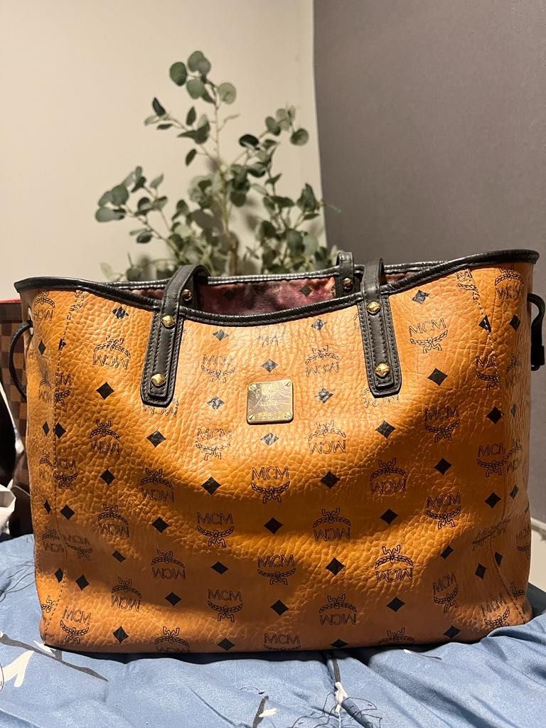 Mcm neverfull top bag
