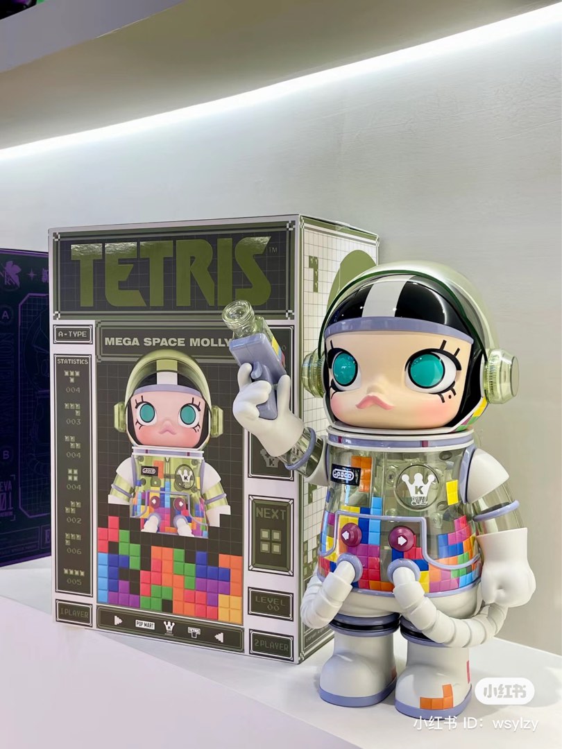 POP MART Mega Space Molly 400% Tetris海外限定