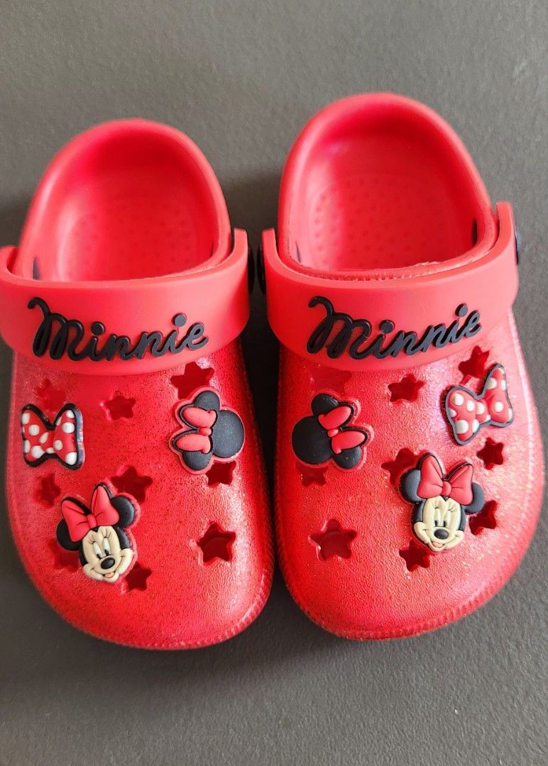 Minnie mouse clogs store