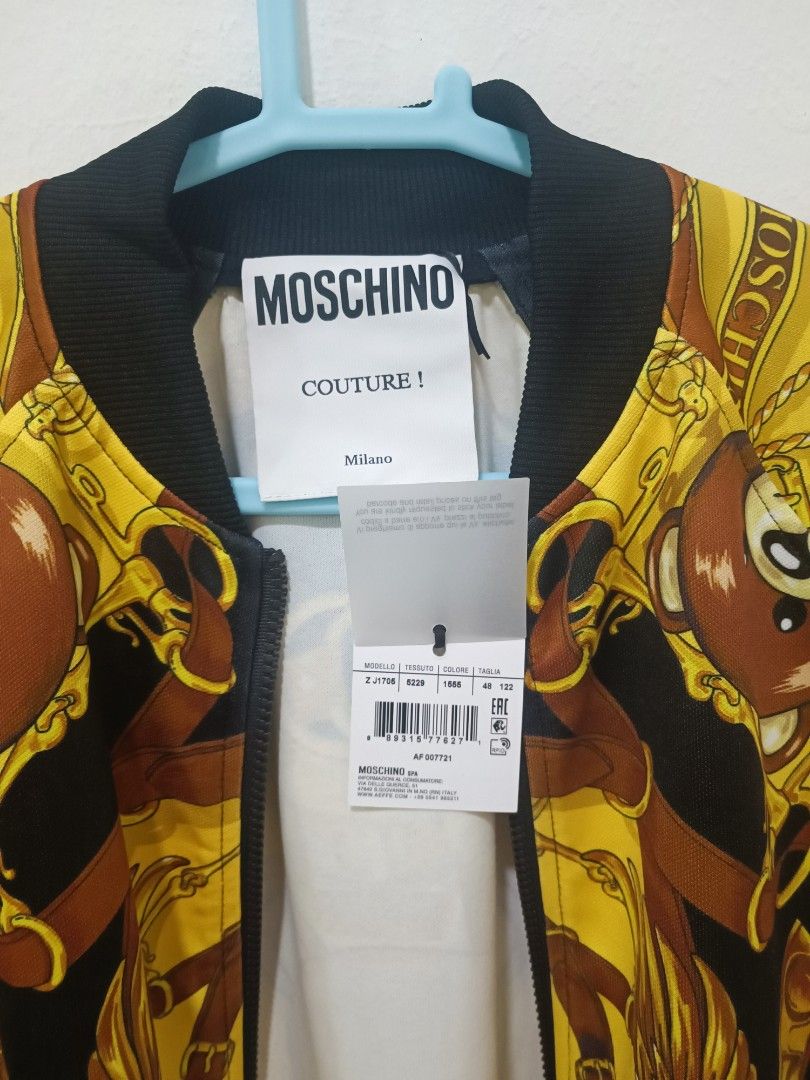 Moschino milano store bomber jacket