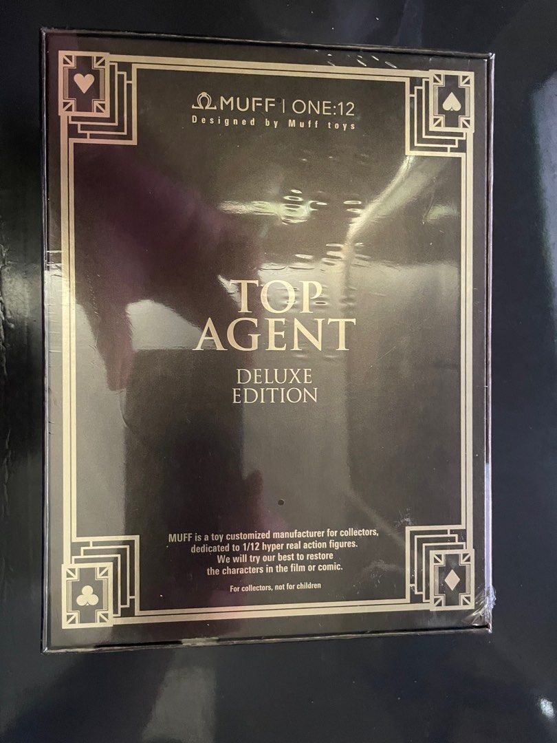 全新Muff toys 1/12 007 Top Agent James Bond 豪華版可配Mezco, 興趣