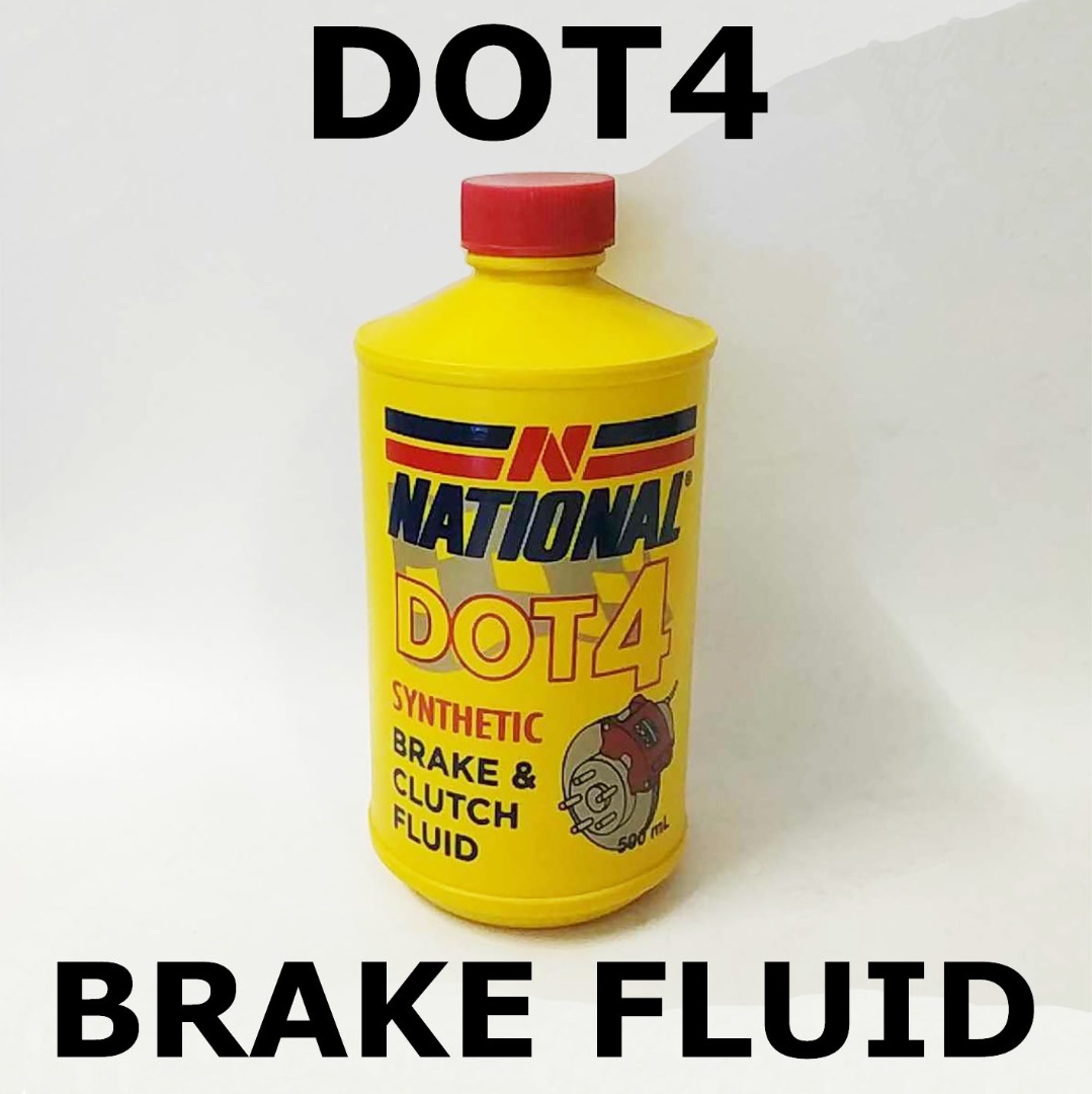 NATIONAL DOT4 SYNTHETIC BRAKE & CLUTCH FLUID (500ML ...