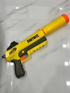  Nerf Fortnite Legendary TAC Blaster, Yellow Glow Wrap