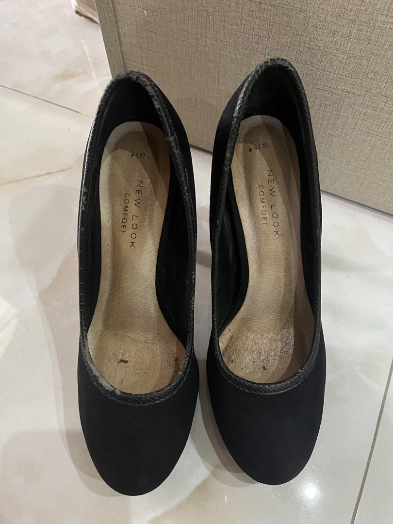 New Look | New Look Smart Color Block Strap Heeled Sandals at ASOS | Strap  heels, Sandals heels, Heels