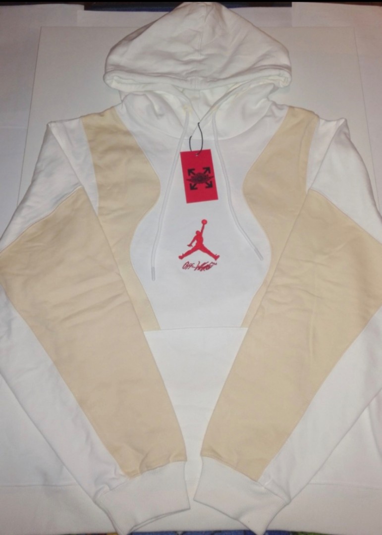 Nike Air Jordan X Off White Hoodie, Men's Fashion, Activewear on 