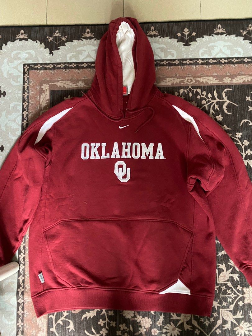 NIKE CENTER OKLAHOMA HOODIE Men s Fashion Tops Sets Hoodies
