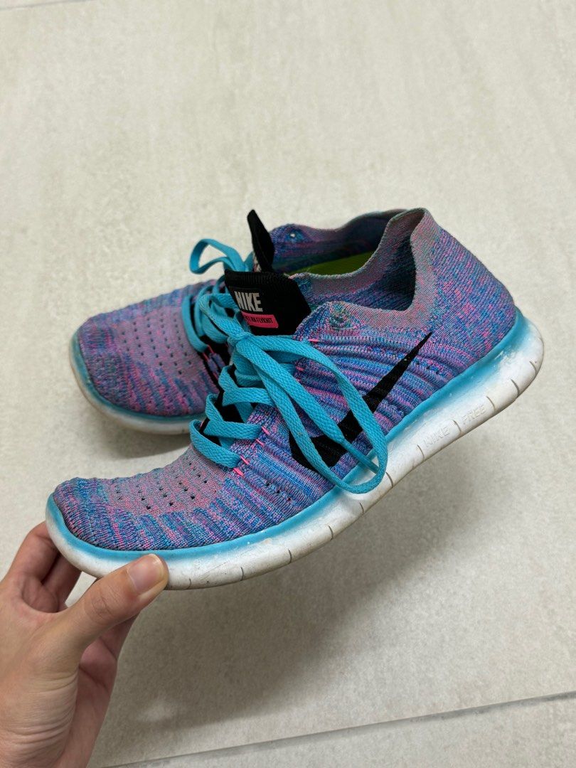 Nike free rn 2025 flyknit violet