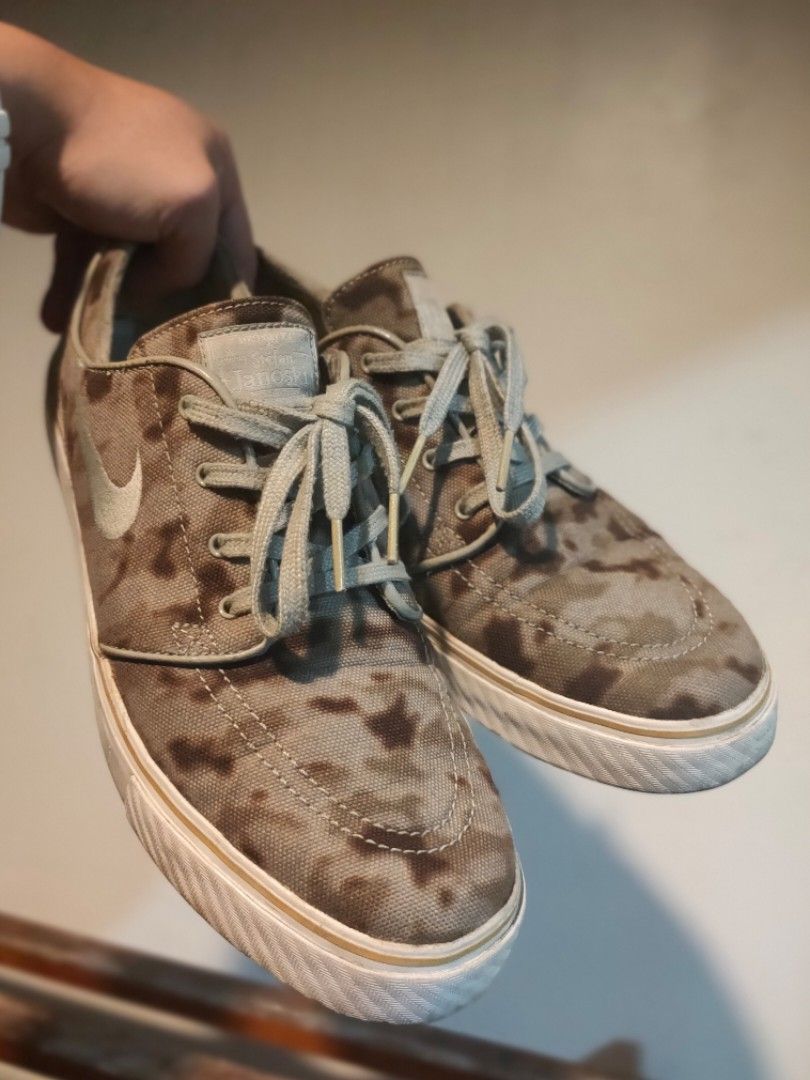 Nike Stefan Janoski Camouflage Brown 10.5US, Men's Fashion, Footwear ...