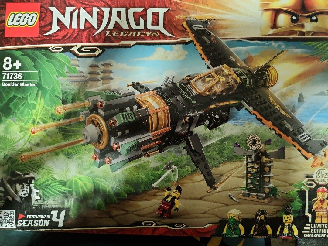 Ninjago Legacy Boulder Blaster Retired product Hobbies Toys Toys Games on Carousell