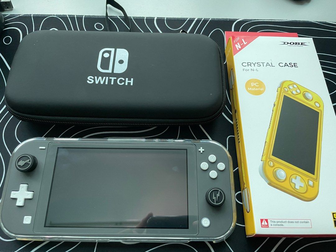 Nintendo switch lite grey hot sale animal crossing