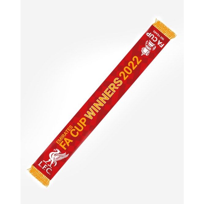 Official Liverpool FA Cup Winner 22 Winners Scarf Hobbies Toys