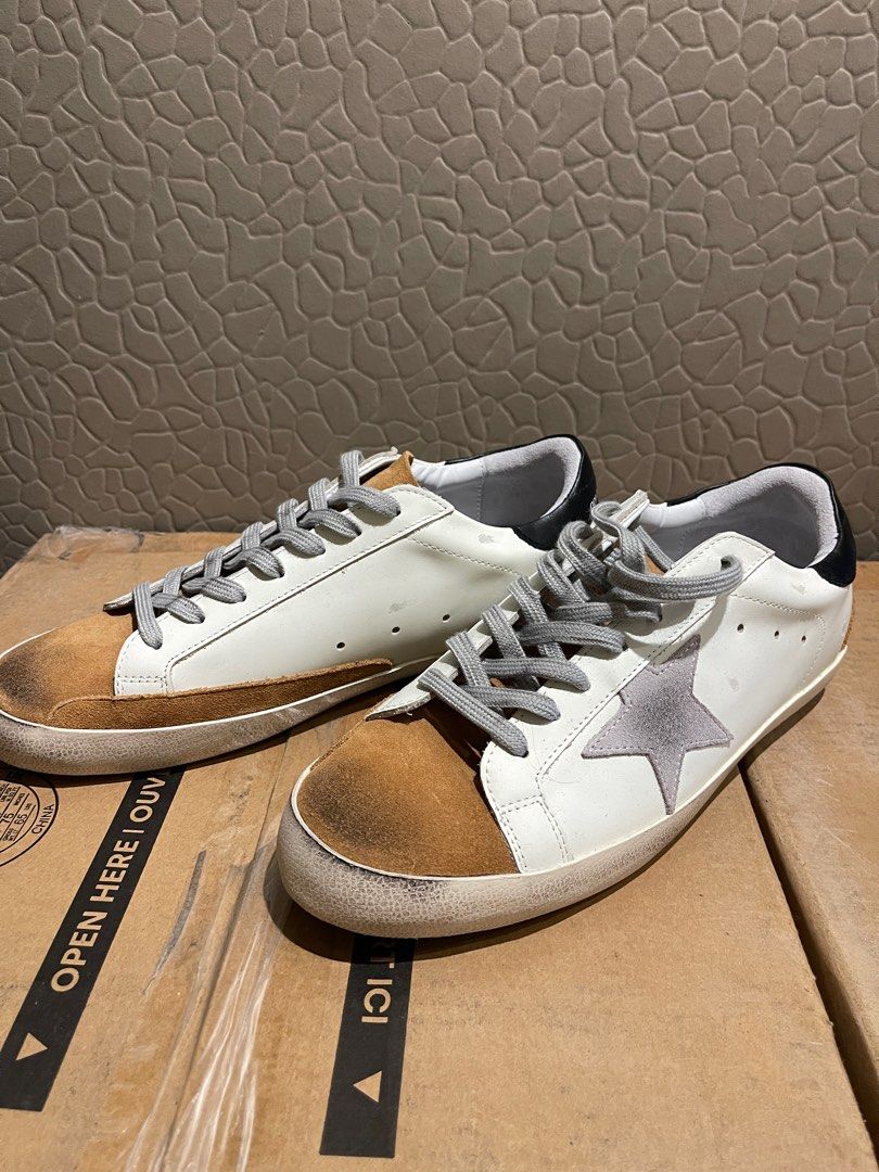 Original Golden Goose Super Star Sneakers Size EU 45 US 11.5