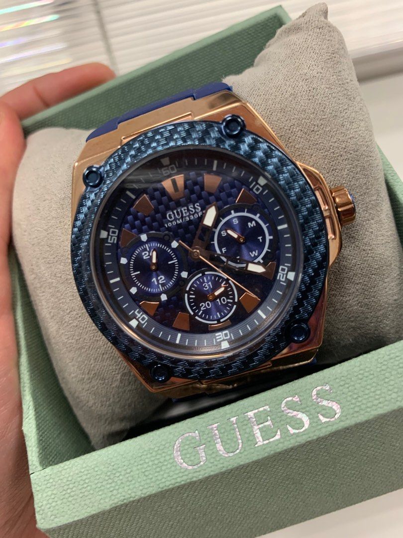 Guess watch legacy carbon w1049g2 deals