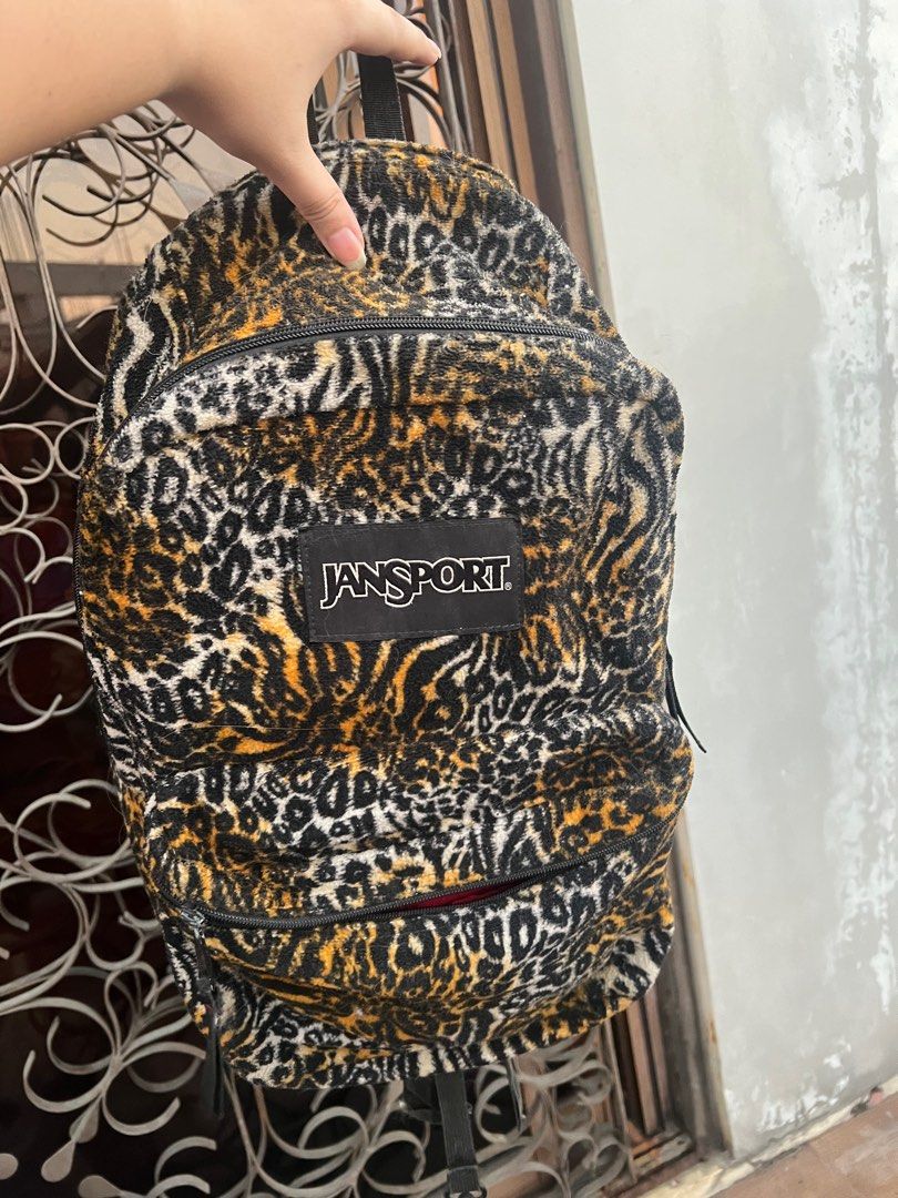 Jansport sales fuzzy backpack