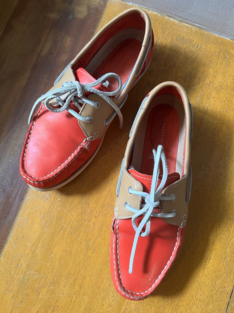 Coral boat shoes on sale
