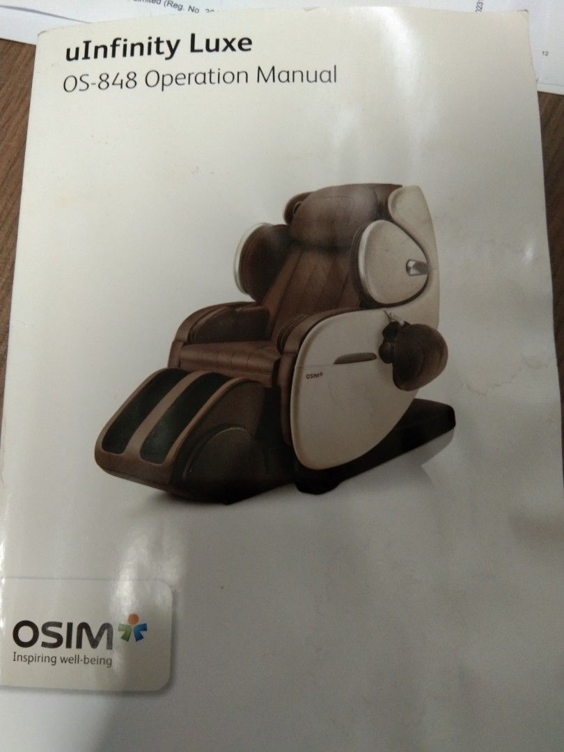 Osim Uinfinity Luxe Massage Chair Health Nutrition Massage
