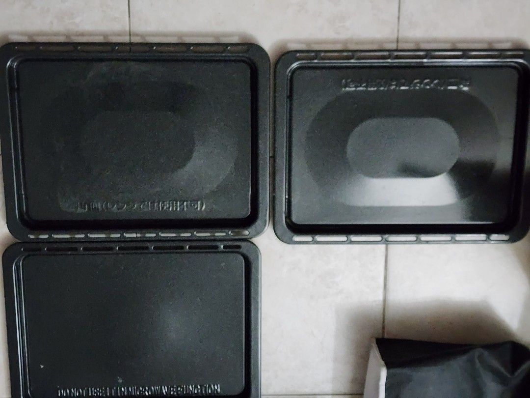 Oven trays (Panasonic NNCF874) 6 units, TV & Home Appliances, Kitchen