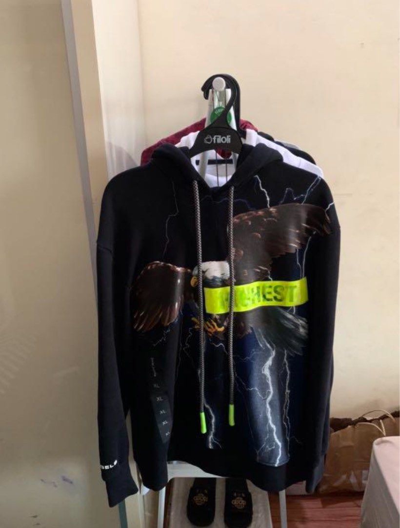 Palm angels deals eagle hoodie