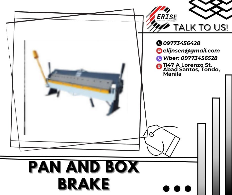 PAN AND BOX BRAKE, Commercial & Industrial, Construction & Building ...