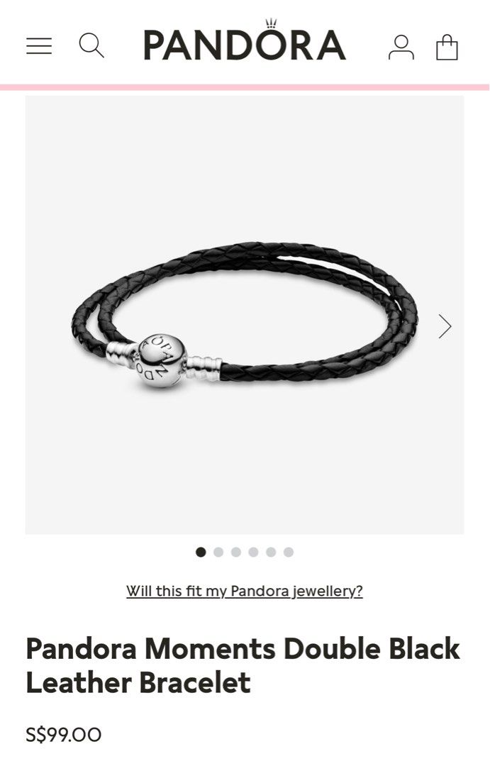 What charms fit pandora leather bracelet top