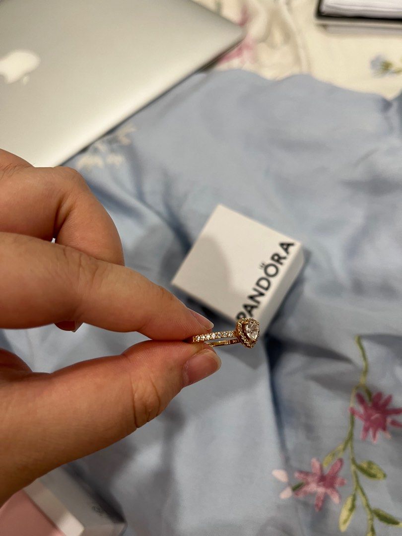 Pandora thumb ring hot sale rose gold