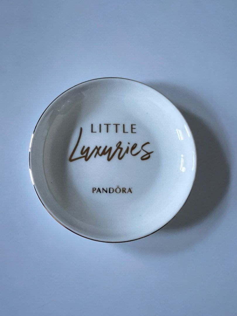 Pandora jewelry dish holder (Category: Accessory Holder, Box & Organizers) located in Paranaque City. Submitted by closetclub308 (Listing ID 1276544196, Image 2). Description: Pandora jewelry dish holder. ₱700 each 2pcs available Take both for ₱1200.