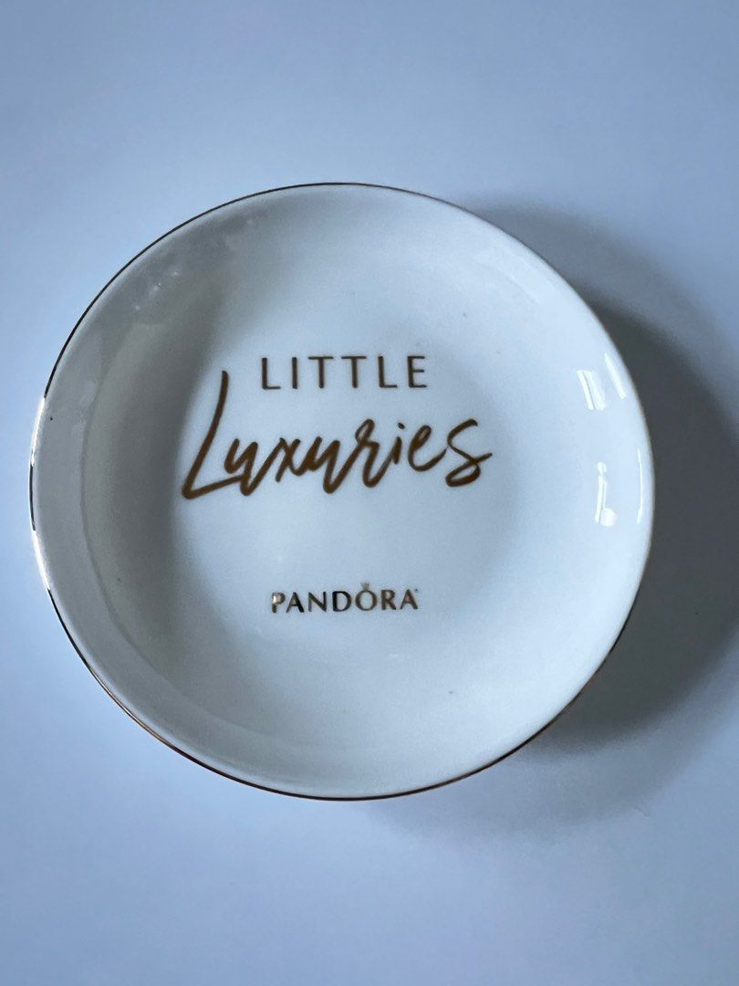 Pandora jewelry dish holder (Category: Accessory Holder, Box & Organizers) located in Paranaque City. Submitted by closetclub308 (Listing ID 1276544196, Image 1). Description: Pandora jewelry dish holder. ₱700 each 2pcs available Take both for ₱1200.