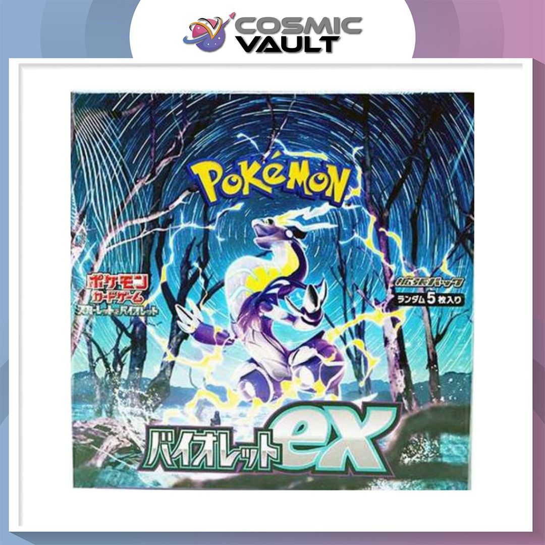 Pokemon Violet EX Booster Box, Hobbies & Toys, Toys & Games on Carousell