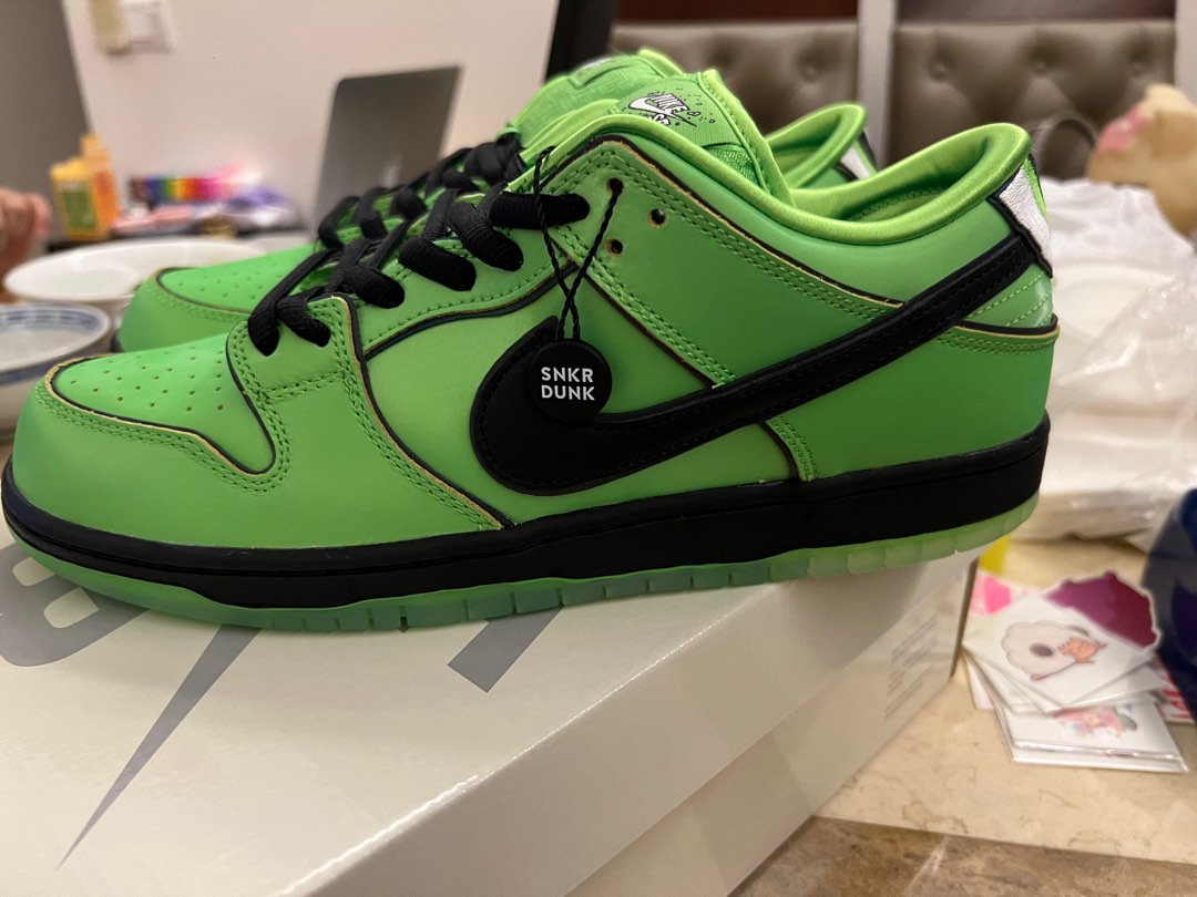 The Powerpuff Girls X Dunk Low Pro SB QS PS 'Buttercup' | Sneakers ...