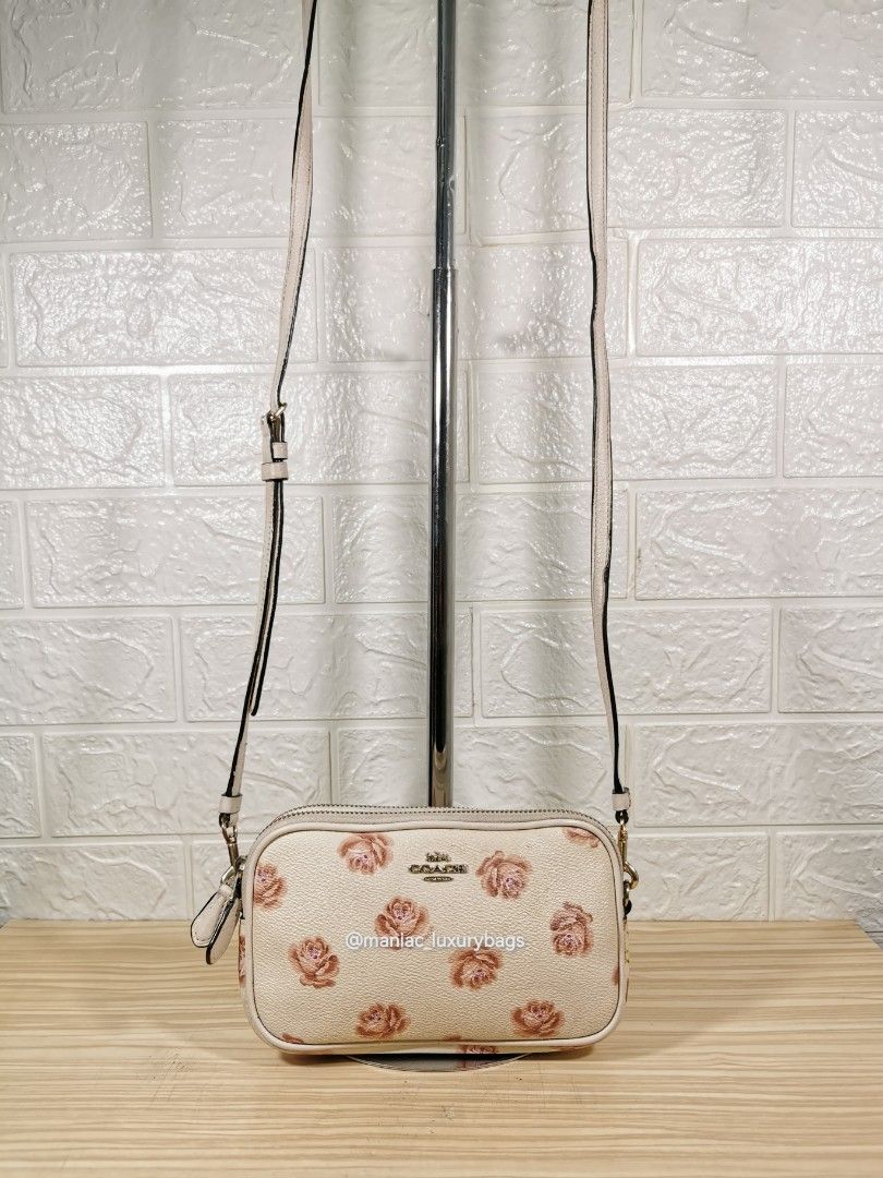 Sadie crossbody clutch shop with rose print