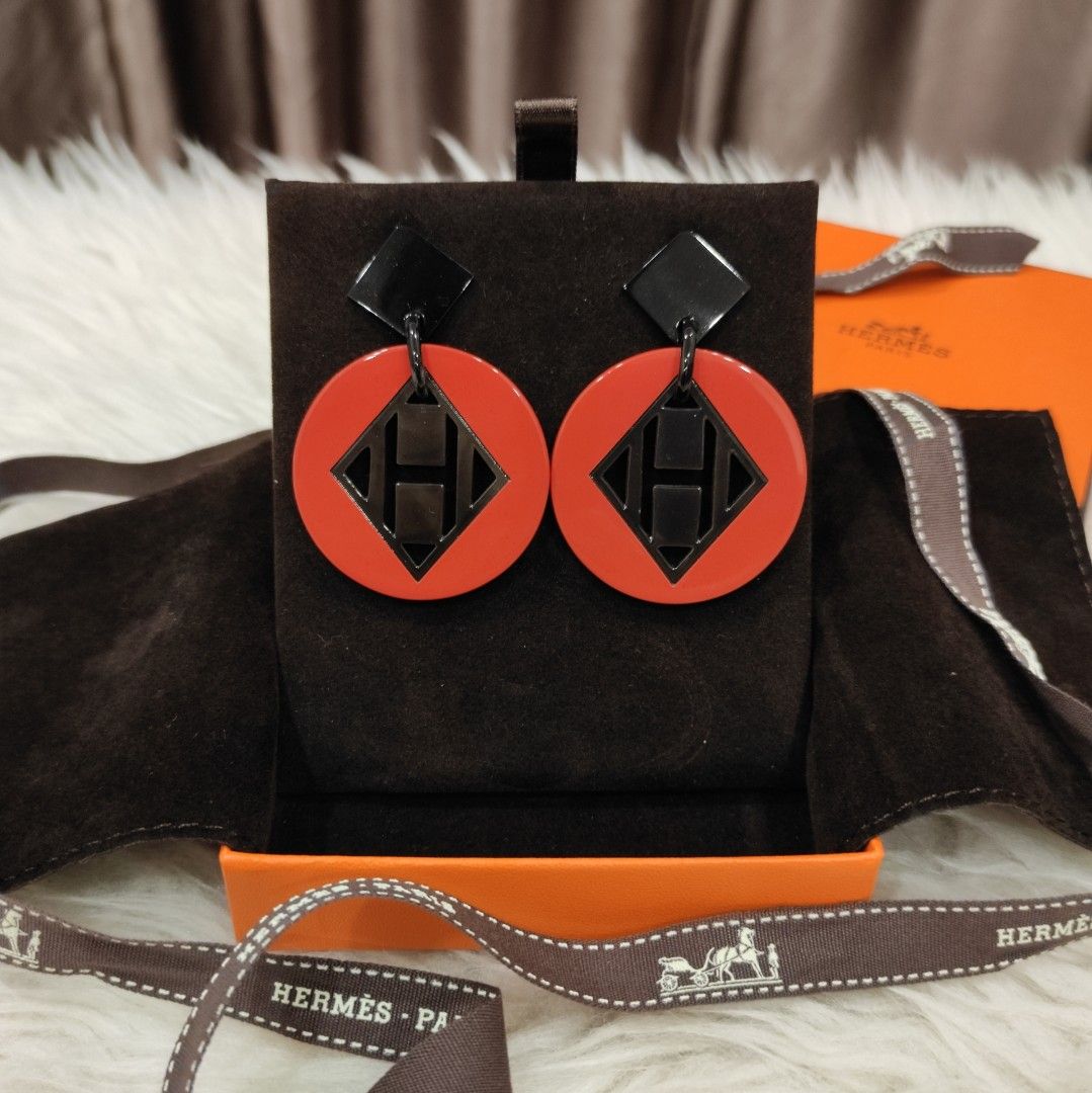 Hermes discount loop earrings