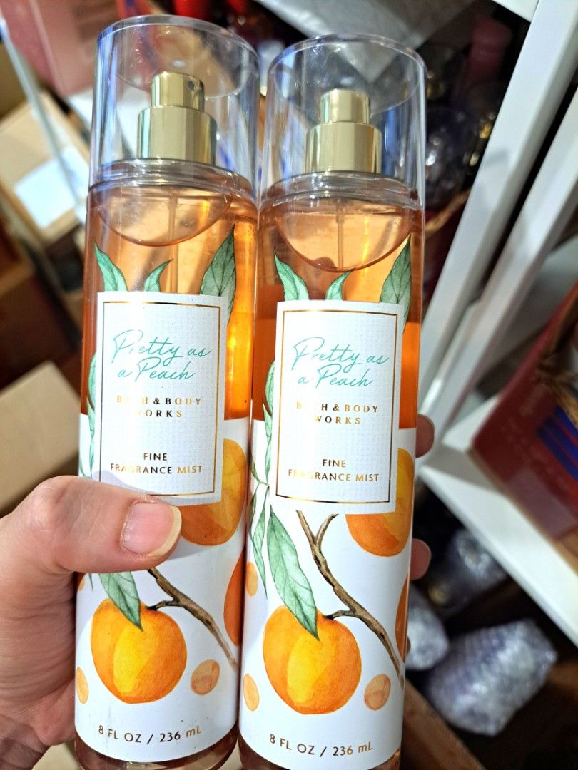 Bath & body works fine hotsell fragrance mist pretty as a peach
