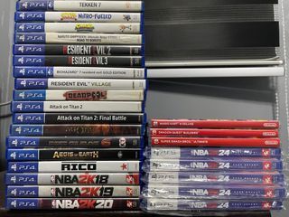 PS4, Nintendo Switch & PS5 Games