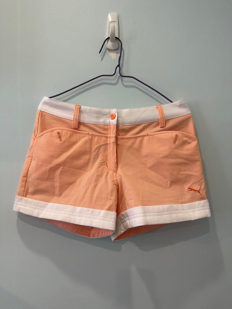 Puma orange clearance golf shorts