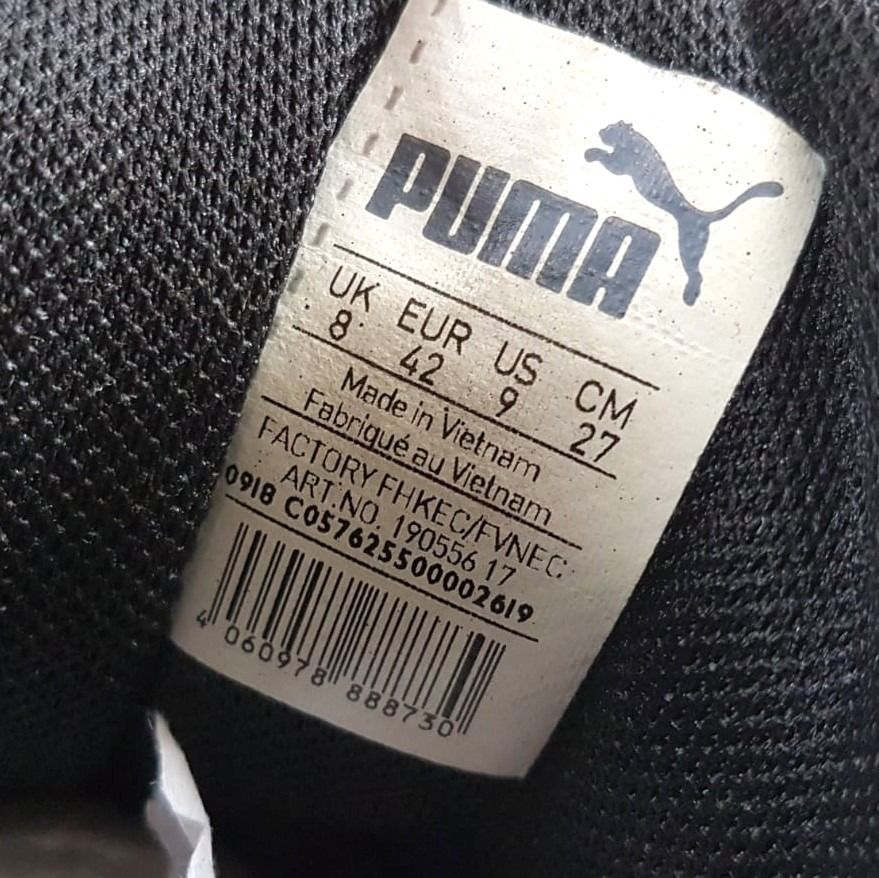 PUMA NRGY Comet Running Shoes US 9 UK 8 EUR 42 Puma Designer Sneakers Original Footwear Active Lifestyle Gym Workout Exercise Cult Street