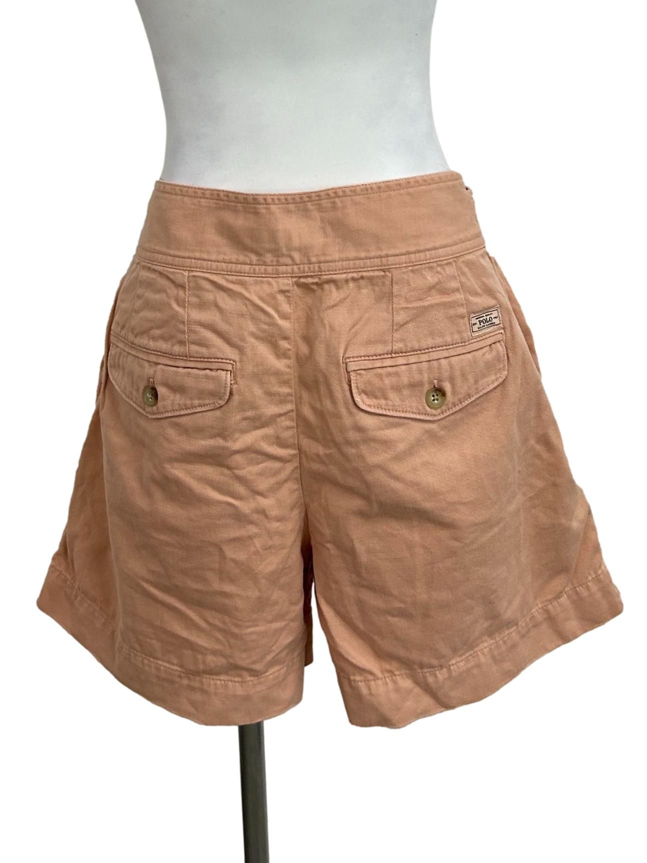 Ralph Lauren Blush Pink Belted Shorts Women s Fashion Bottoms