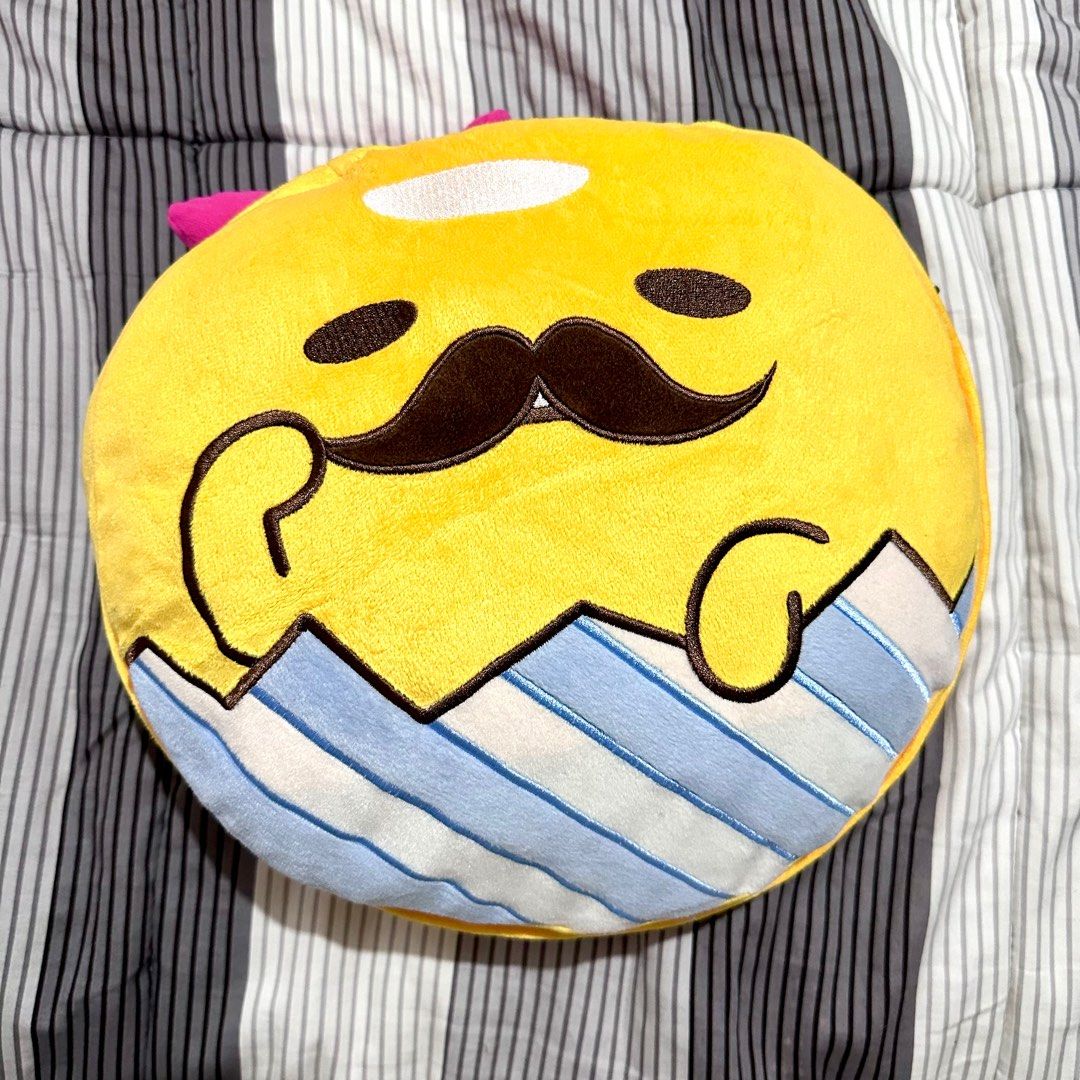 [RARE] Sanrio Gudetama 4Face Family Pillow, Hobbies & Toys, Toys & Games on Carousell