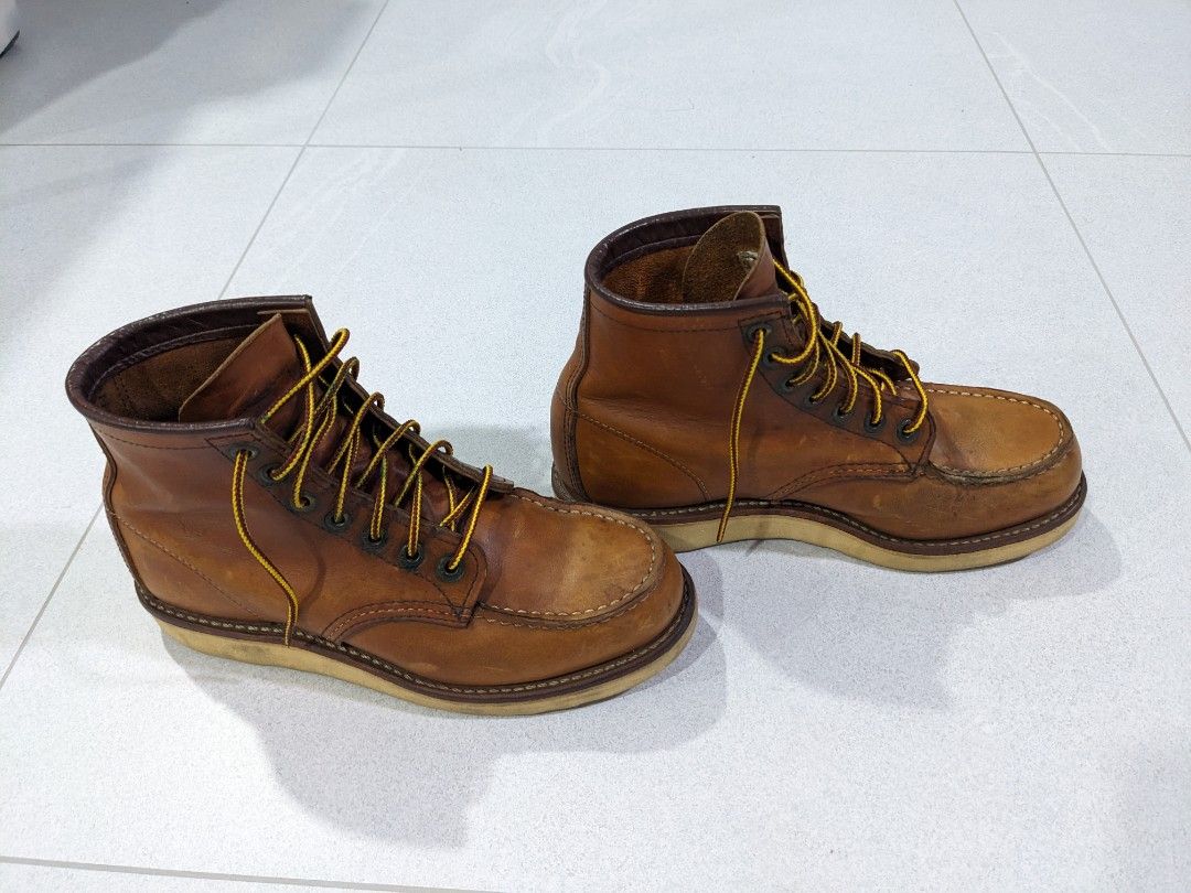 Red Wing Boots 875 Moc in Oro Legacy Leather USA 5 UK 4