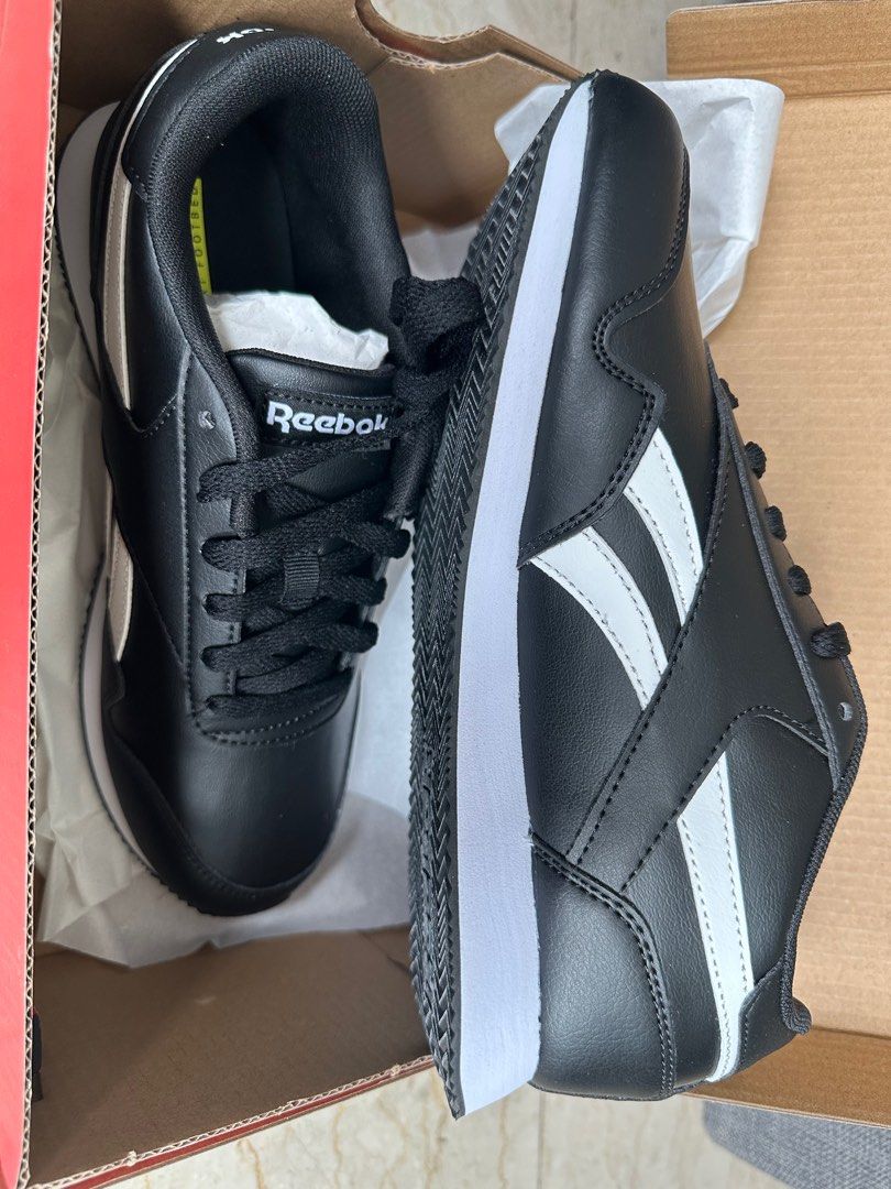 Reebok black joggers sale