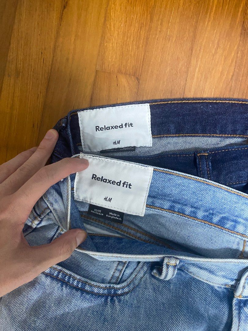 h&m relaxed fit jeans